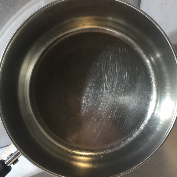 Vintage Revere Ware copper clad stainless 2 quart saucepan hang ring - Picture 5 of 10